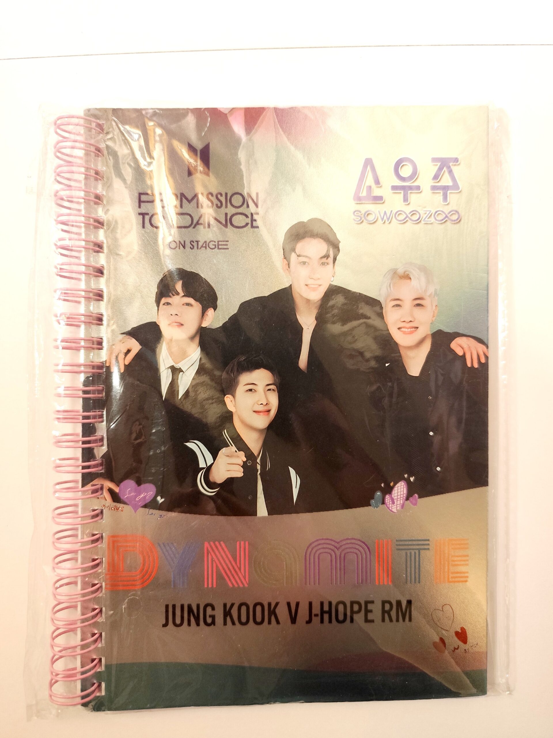 Libreta metálica kpop