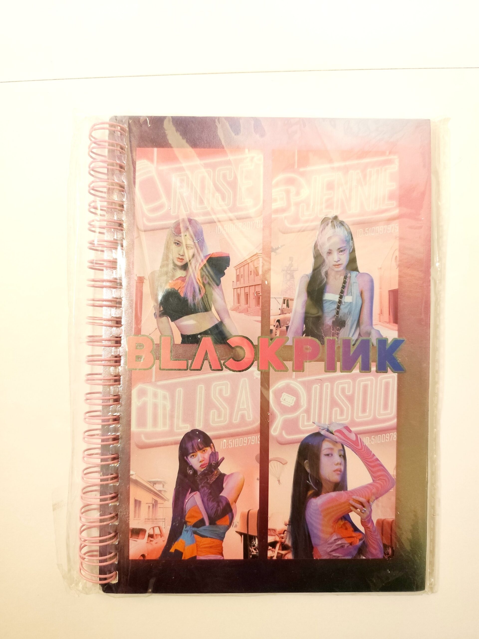 Libreta metálica kpop