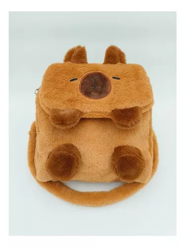Bolso Capibara Kawaii Mochila Felpa Carpincho Animal