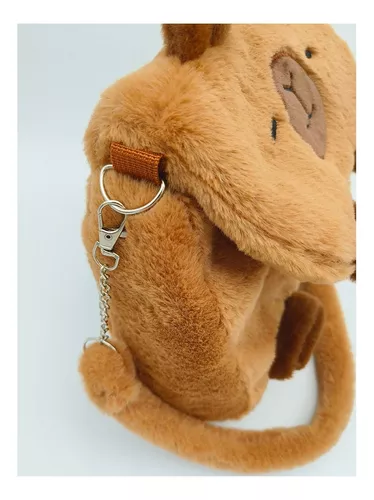 Bolso Capibara Kawaii Mochila Felpa Carpincho Animal