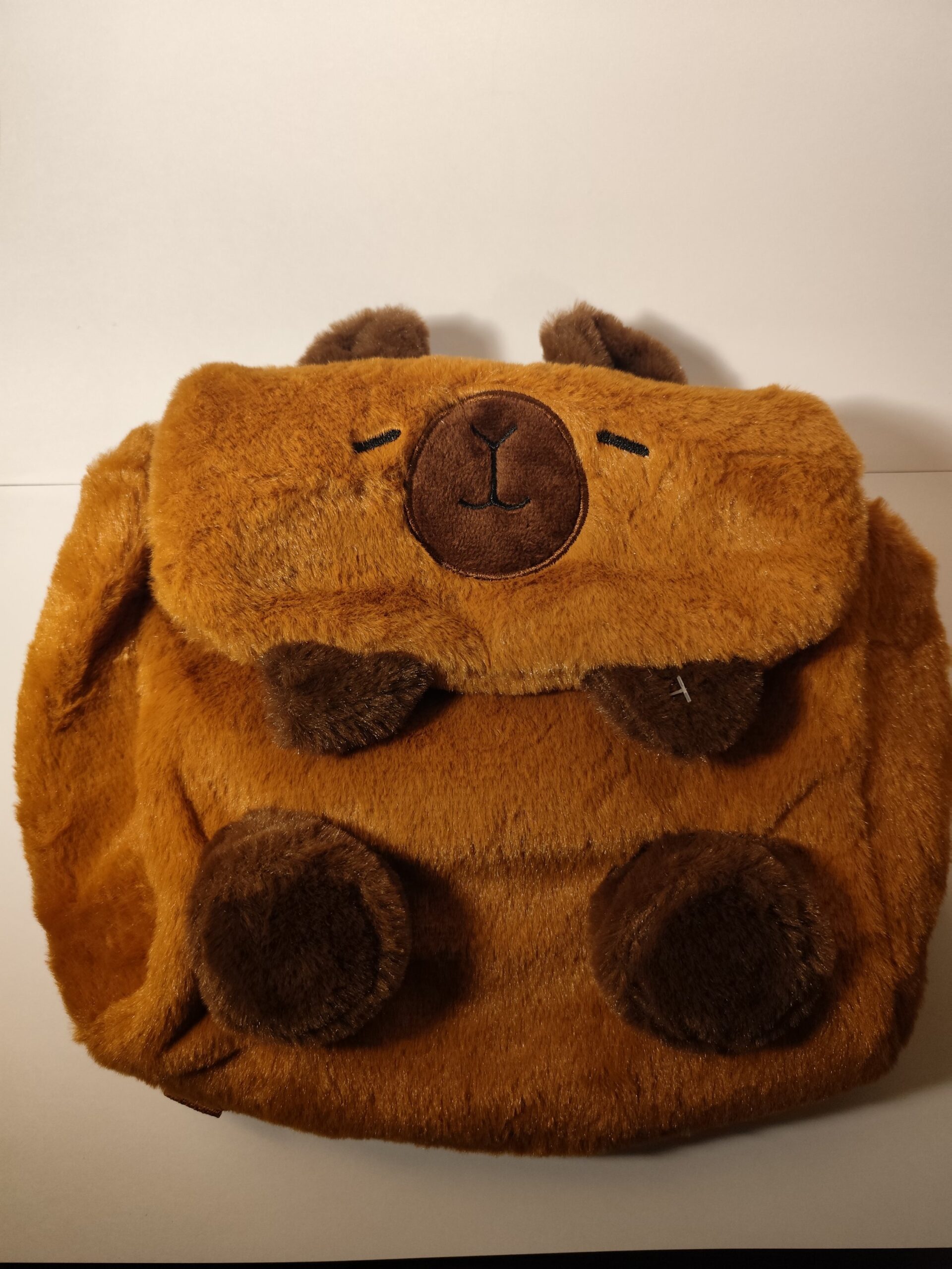 Bolso Capibara Kawaii Mochila Felpa Carpincho Animal