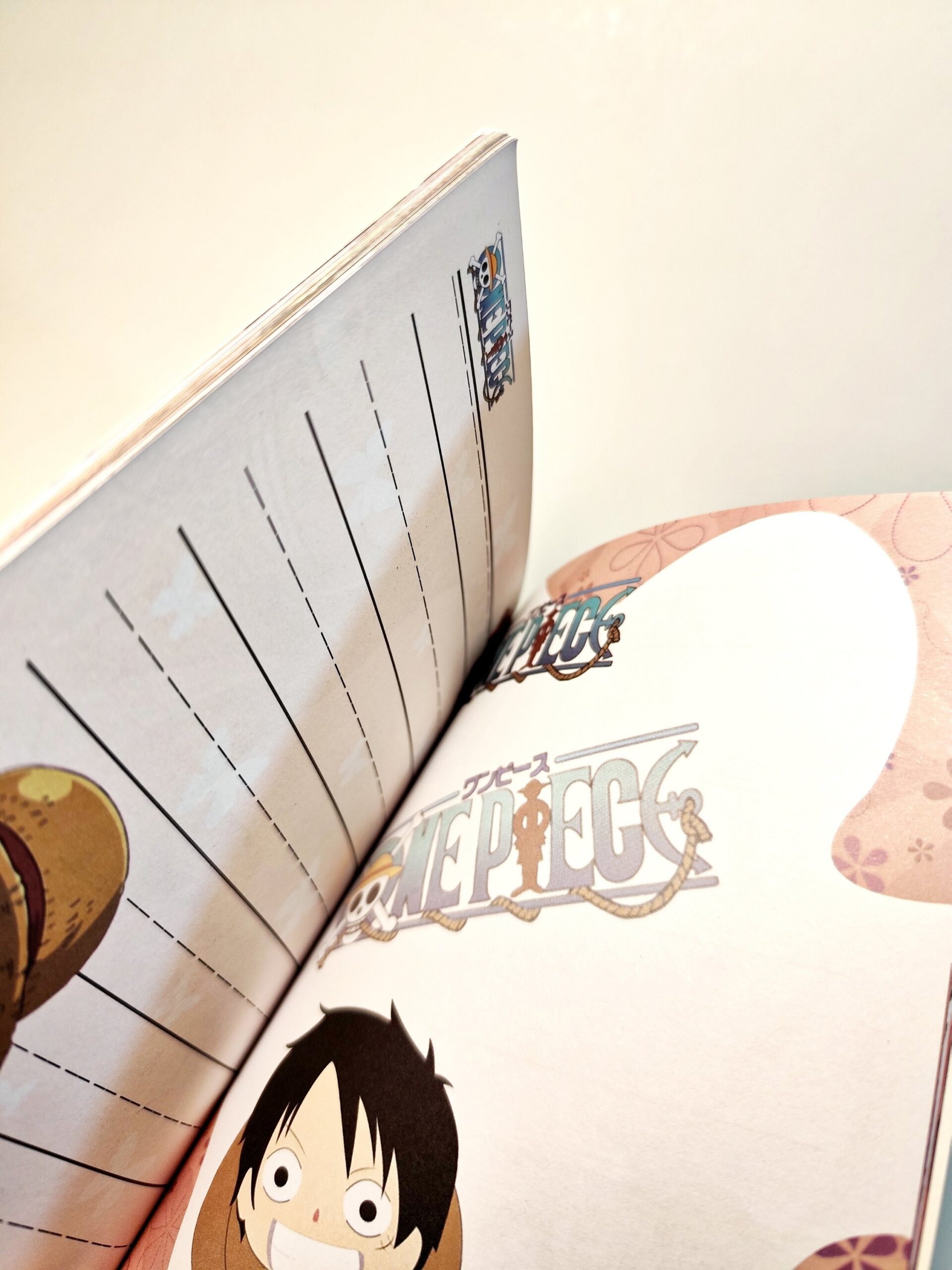 Libreta Once Piece Ilustrada