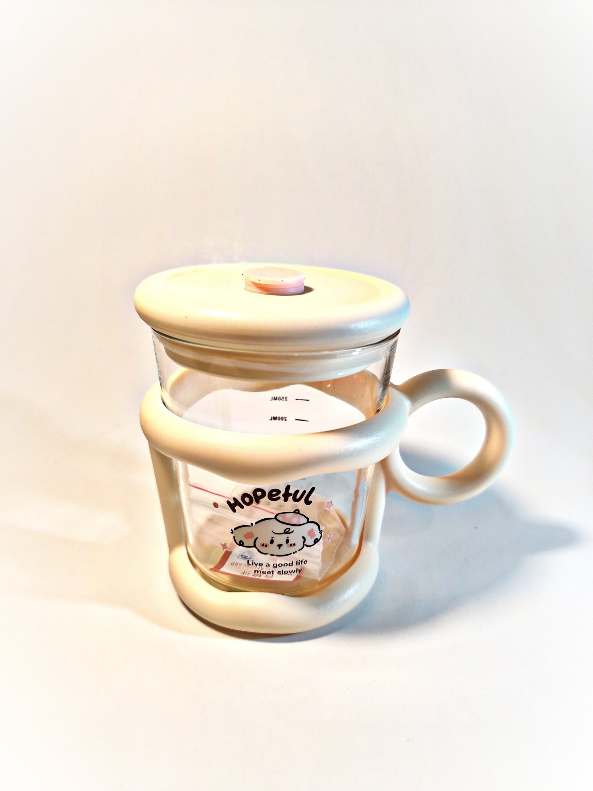Vaso Vidrio Kawaii